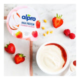 Alpro Greek Style Strawberry Raspberry Yoghurt Alternative   150g - McGrocer