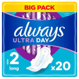 Always Sanitary Towels Ultra Long (Size 2) Wings   20 per pack - McGrocer