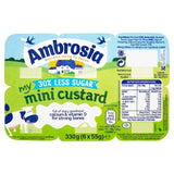 Ambrosia Custard Mini Pots 30% Reduced Sugar   6 x 55g - McGrocer