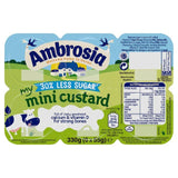 Ambrosia Custard Mini Pots 30% Reduced Sugar   6 x 55g - McGrocer