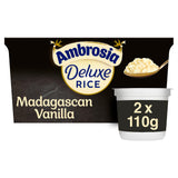 Ambrosia Deluxe Rice Madagascan Vanilla 2x110g - McGrocer