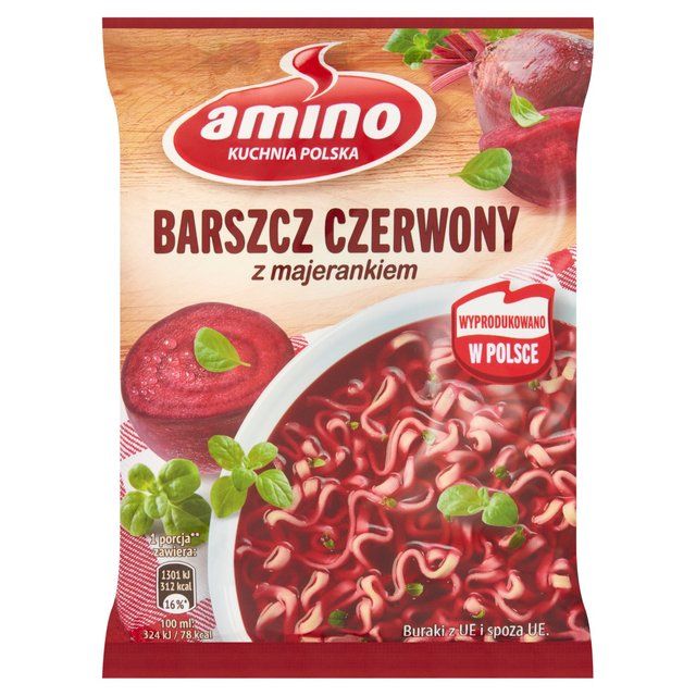 Amino Red Borstch Noodles   66g - McGrocer