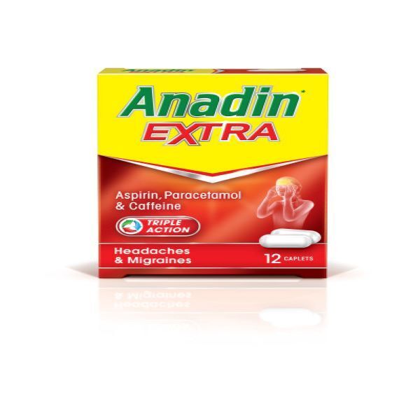 Anadin Extra Pain Relief Tablets 12 Caplets - McGrocer