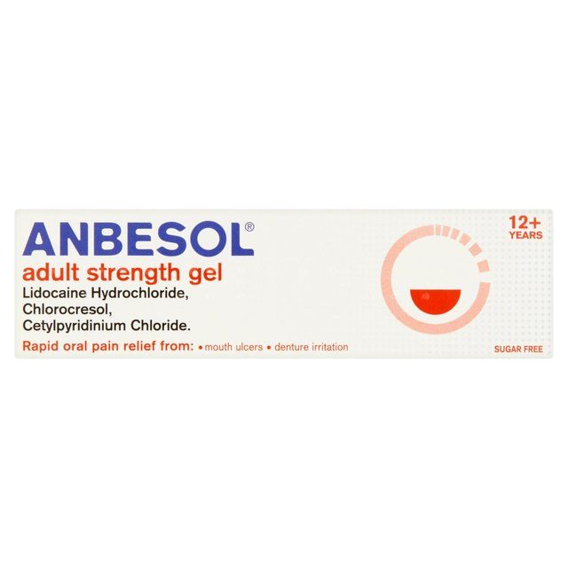 Anbesol Adult Strength Gel   10g - McGrocer