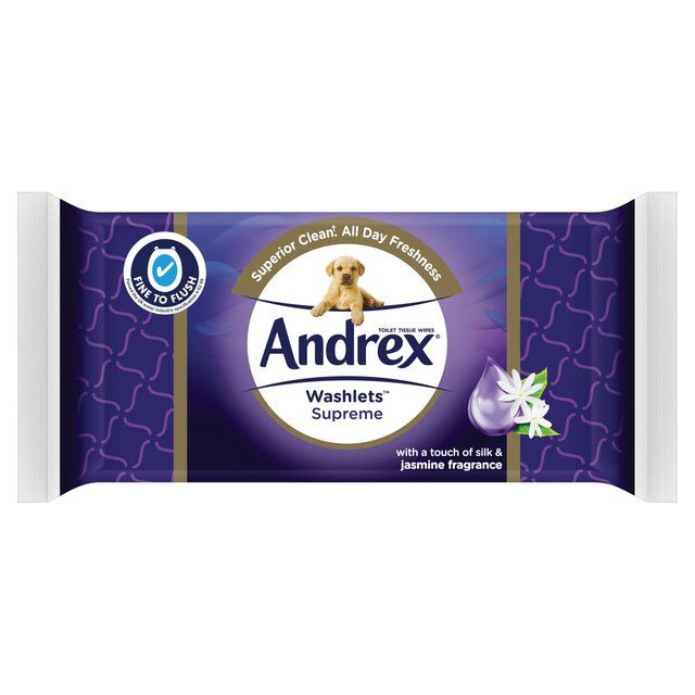 Andrex Supreme Washlets   40 per pack - McGrocer