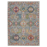 Ankara Grey Patterned Rug in 2 Sizes - McGrocer