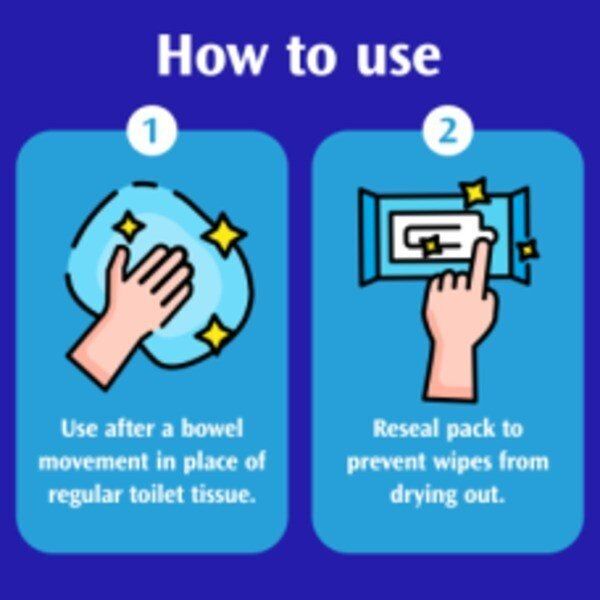 Anusol Soothing Haemorrhoid & Piles Flushable 30 Wipes - McGrocer