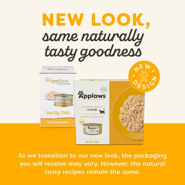 Applaws Cat Tin Chicken Bulk Pack    36 x 70g - McGrocer