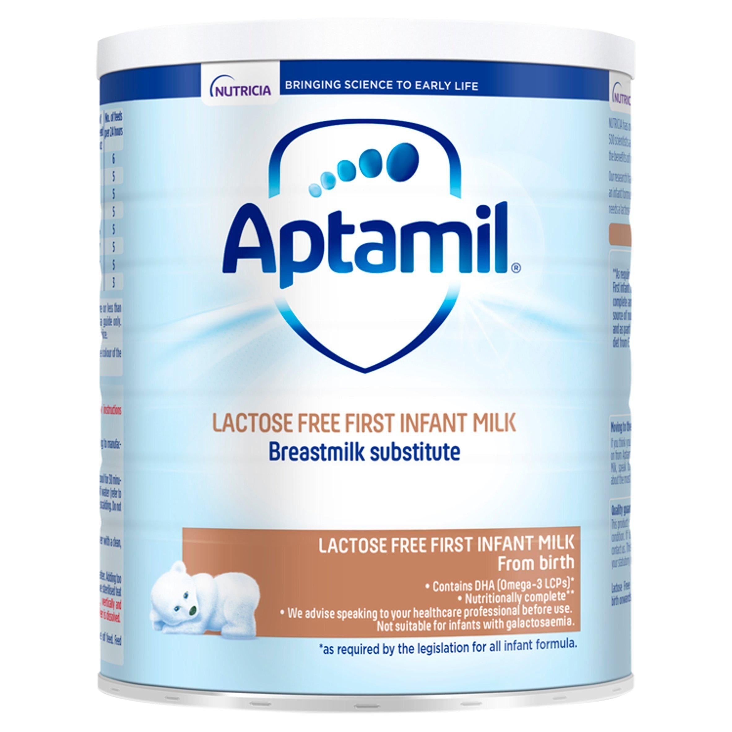Aptamil Lactose Free Baby Milk Formula Powder From Birth 400g - McGrocer