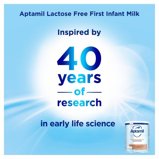 Aptamil Lactose Free First Infant Milk Powder From Birth   400g - McGrocer