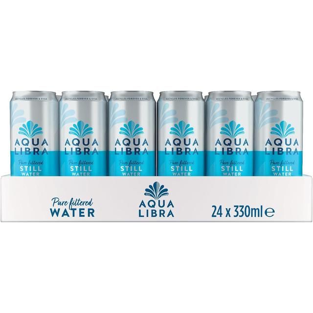 Aqua Libra Still Water   24 x 330ml - McGrocer