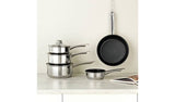 Argos Home 5 Piece Stainless Steel Pan Set - McGrocer
