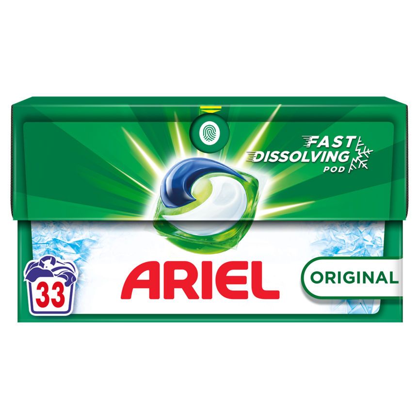 Ariel Ariel All-in-1 PODS®, Washing Liquid Capsules 33 Washes - McGrocer