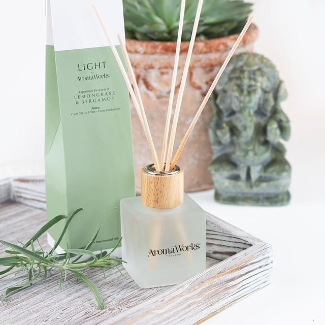 AromaWorks Reed Diffuser Lemongrass & Bergamot   100ml - McGrocer