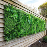 Artificial Mixed Foliage 1m x 1m Wall Panel, Pack of 5 - McGrocer