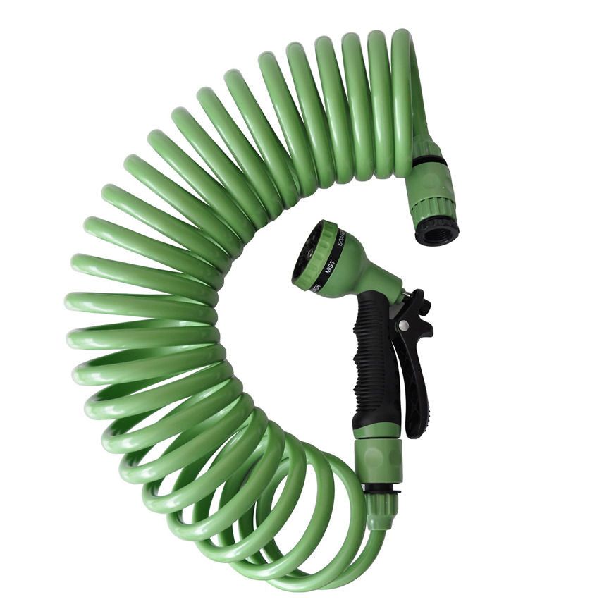 ASDA 7.5M Coil Hose Set - McGrocer