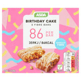 ASDA Birthday Cake 5 Fibre Bars - McGrocer