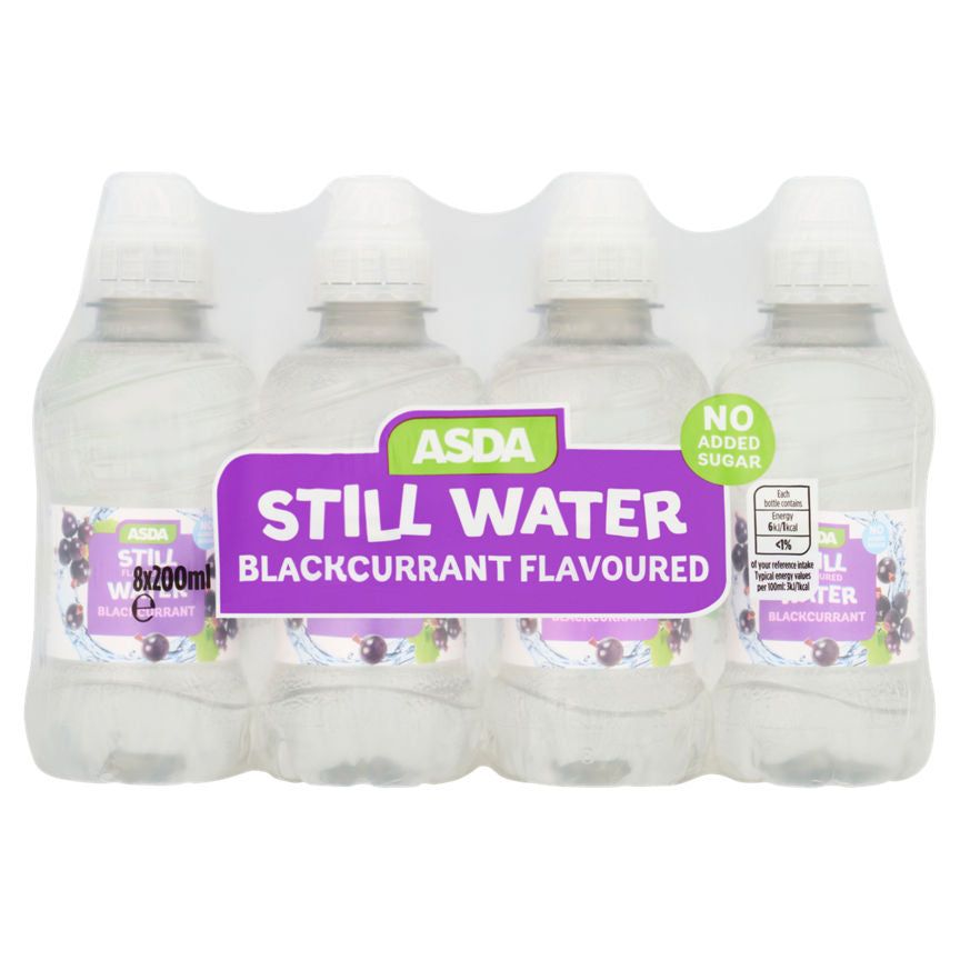 ASDA Blackcurrant Flavoured Kids Still Water Bottles - McGrocer