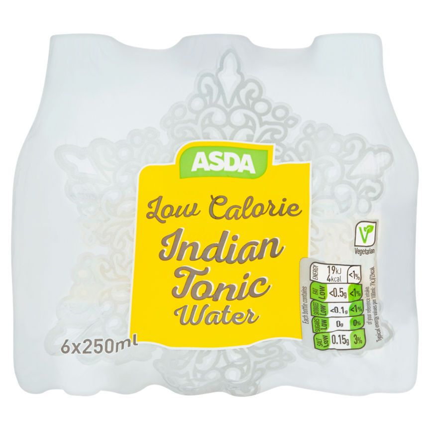 ASDA Diet Indian Tonic Water Bottles - McGrocer
