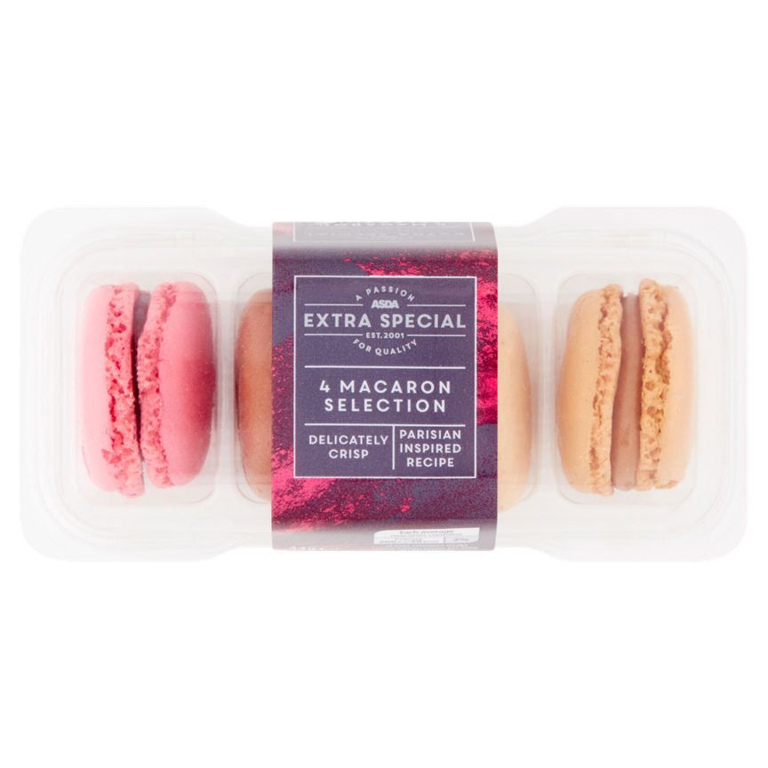 ASDA Extra Special 4 Macaron Selection - McGrocer