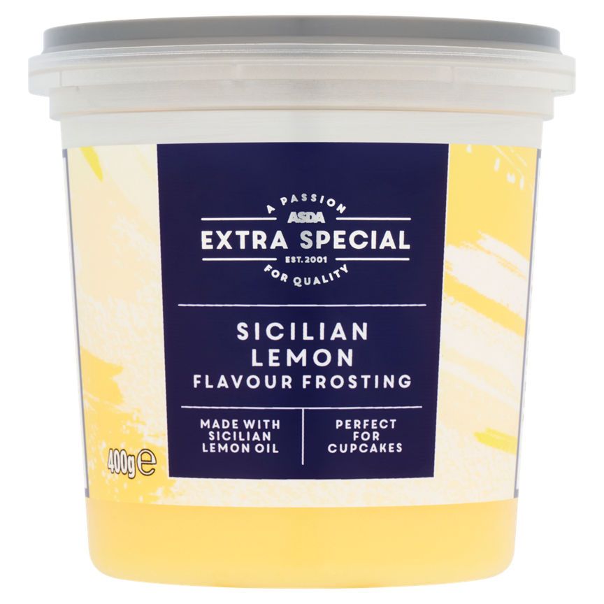 ASDA Extra Special Sicilian Lemon Flavour Frosting 400g - McGrocer