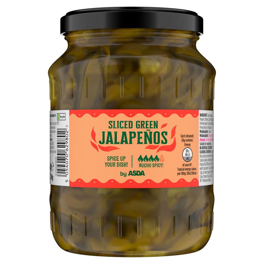 ASDA Mexican Style Jalapenos - McGrocer