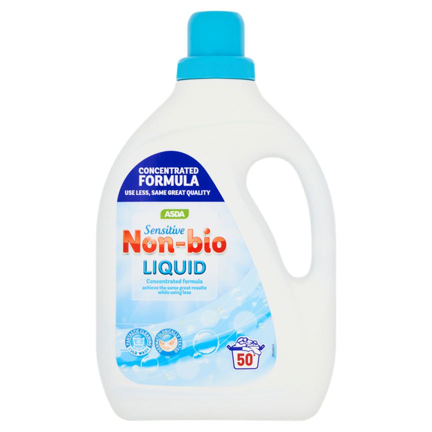 ASDA Sensitive Non-Bio Liquid 1.5 Litres - McGrocer