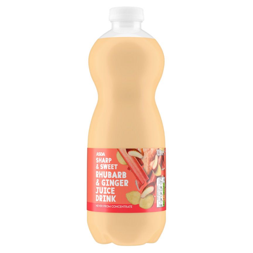 ASDA Sharp & Sweet Rhubarb & Ginger Juice Drink - McGrocer