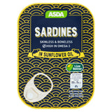 ASDA Skinless & Boneless Sardines in Sunflower Oil - McGrocer