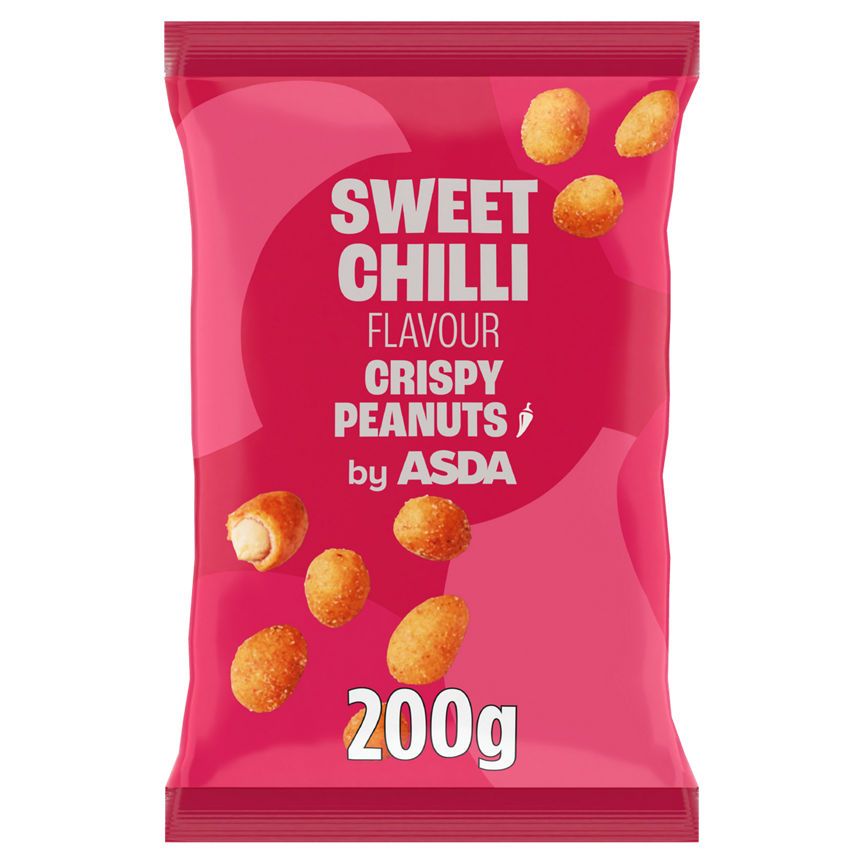 ASDA Sweet Chilli Flavour Crispy Peanuts 200g - McGrocer