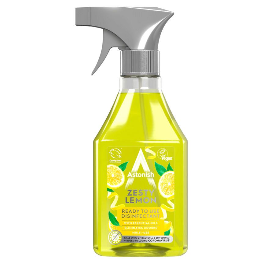 Astonish Zesty Lemon Ready To Use Disinfectant - McGrocer
