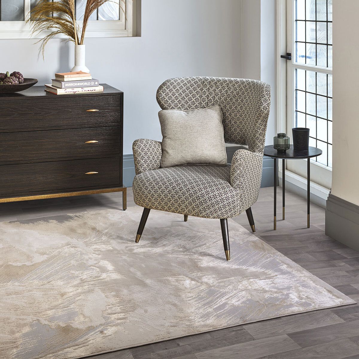 Aurora Etch Rug, in 2 Sizes - McGrocer