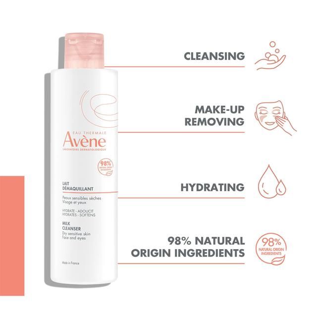 Avene Gentle Milk Cleanser for dry skin   200ml - McGrocer