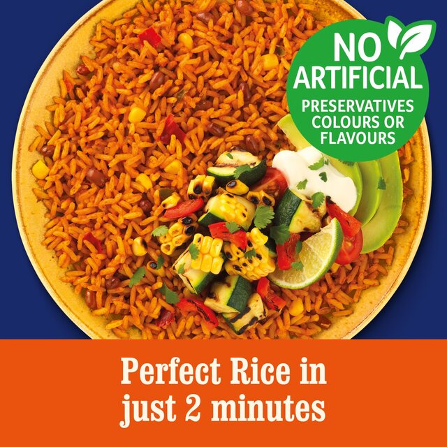 Ben's Original Spicy Mexican Microwave Rice   220g - McGrocer