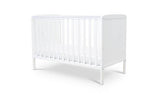Baby Elegance Elle Cot and Mattress - White - McGrocer