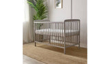Baby Elegance Starlight Baby Cot with Mattress - Grey - McGrocer