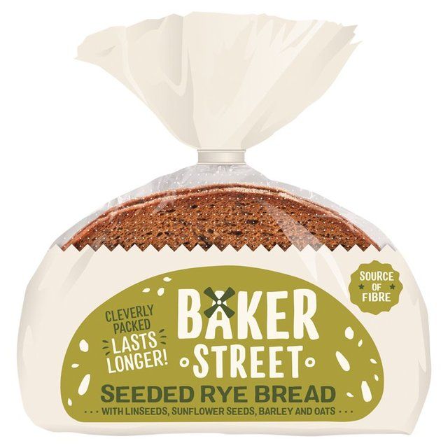 Baker Street Seeded Rye Bread   500g - McGrocer