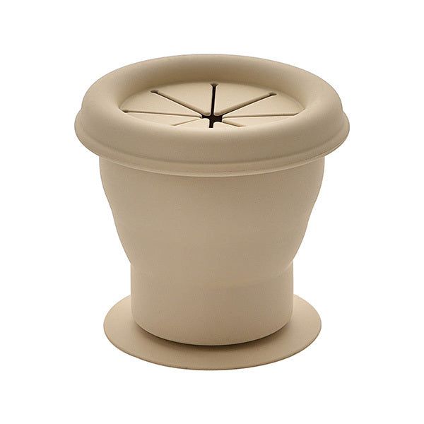 Bambino Silicone Collapsible Snack Cup Natural - McGrocer