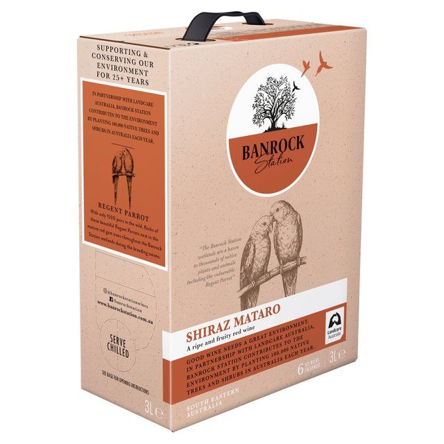 Banrock Station Shiraz / Mataro Wine Box   3L - McGrocer