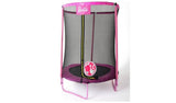 Barbie 4.5ft Outdoor Kids Trampoline with Enclosure - McGrocer