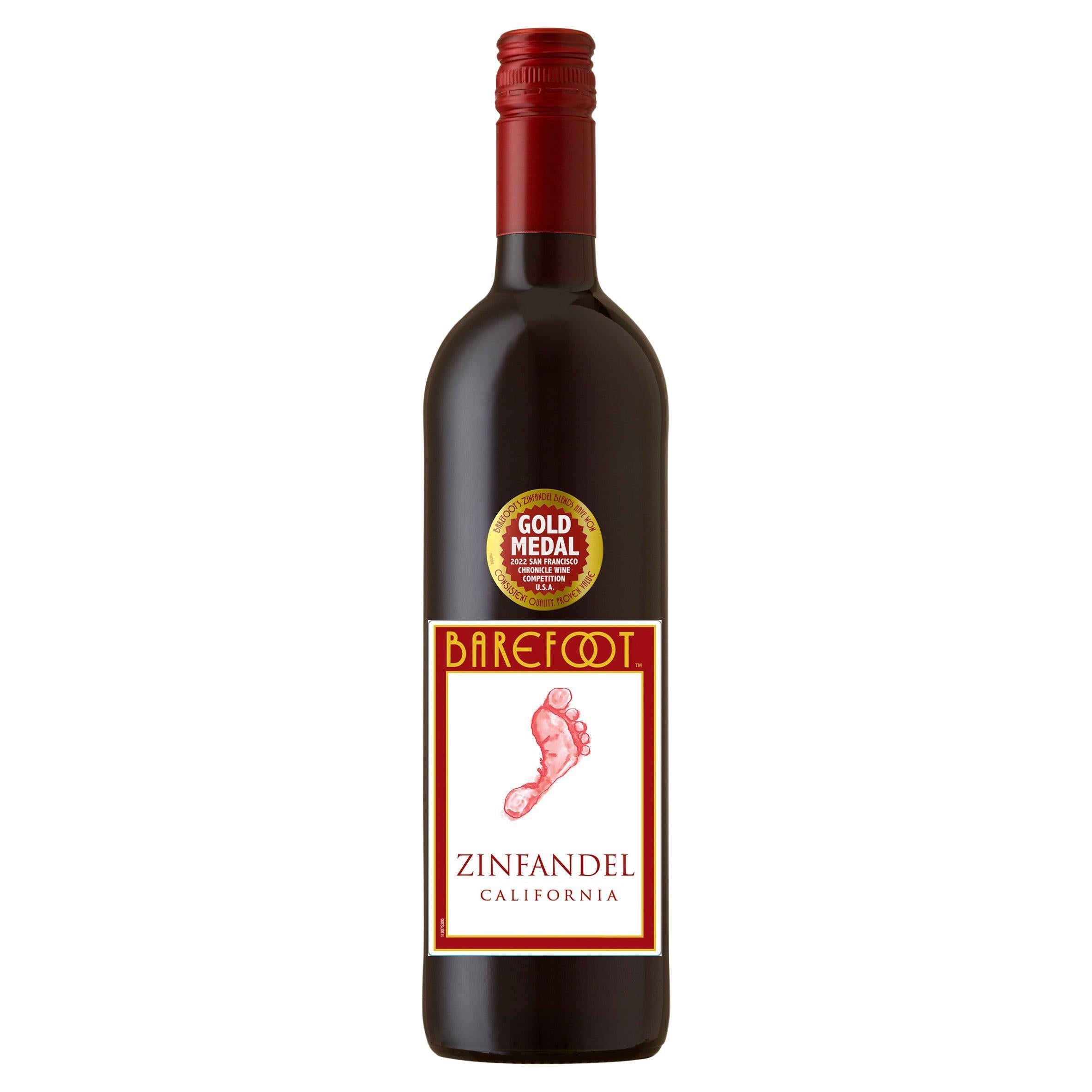 Barefoot Zinfandel Red Wine 75cl - McGrocer