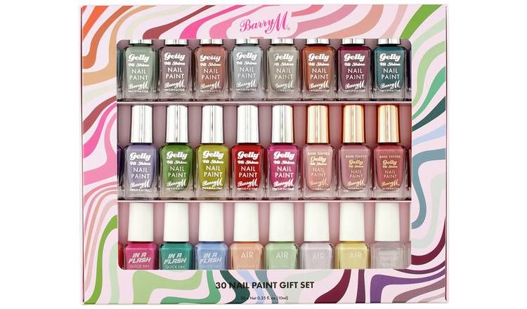 Barry M Cosmetics 10ml Nail Paint Gift Set x30 - McGrocer