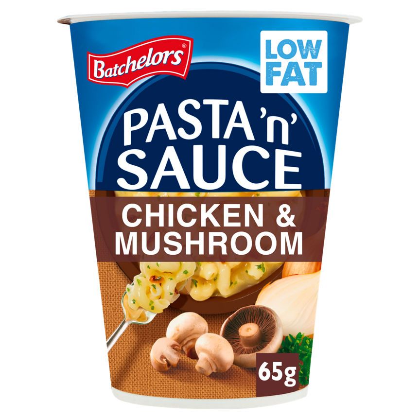 Batchelors Batchelors Pasta 'n' Sauce Chicken & Mushroom Flavour Pasta Pot 65g - McGrocer