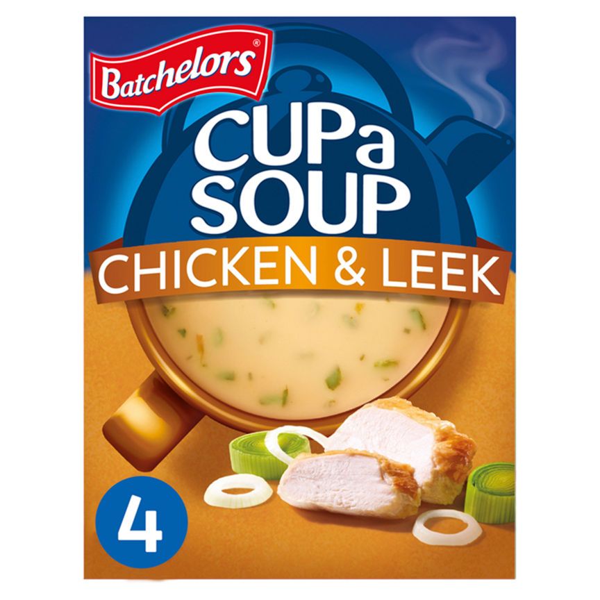 Batchelors Cup a Soup Chicken & Leek 4 Sachets 86g - McGrocer