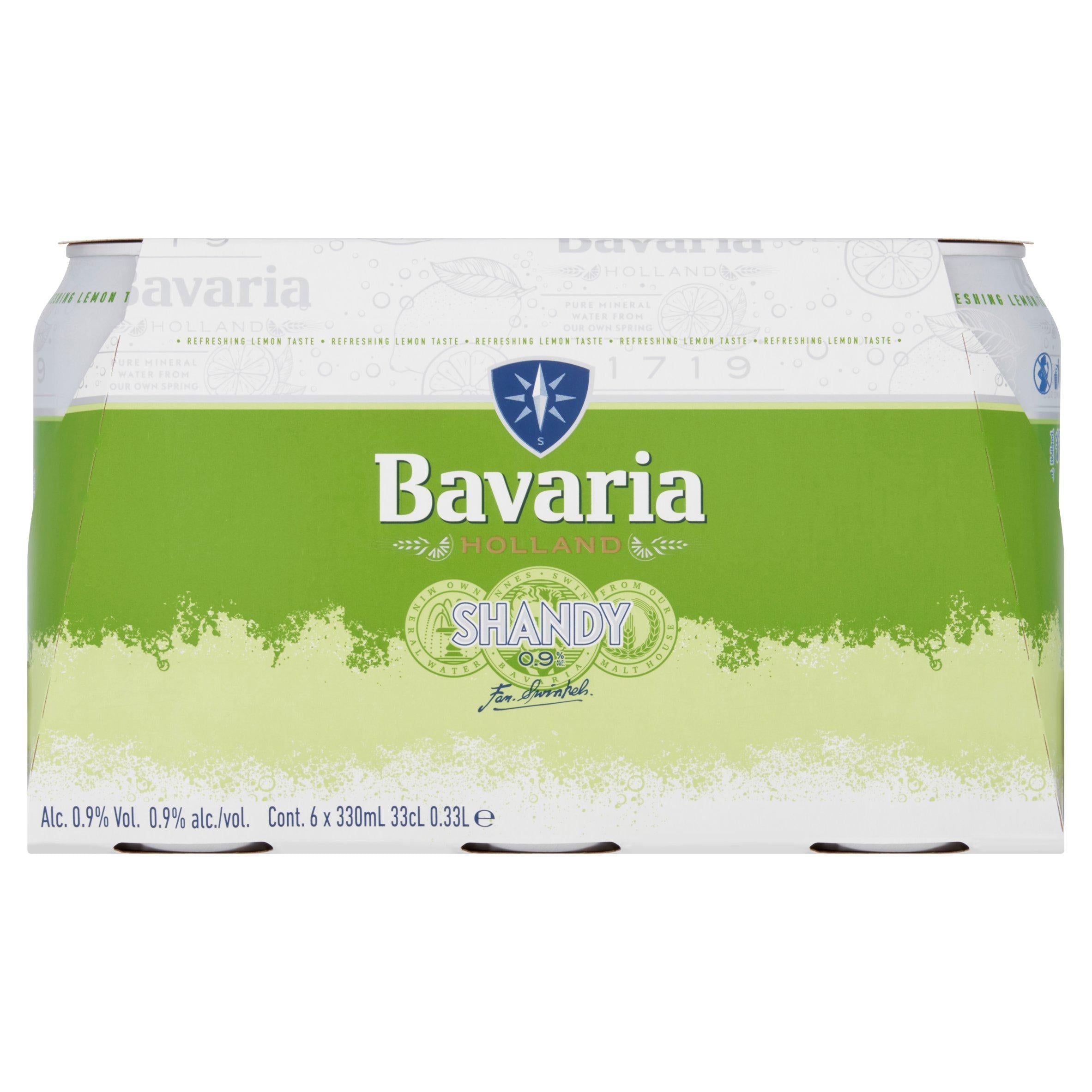 Bavaria Premium Lager Shandy 6x330ml - McGrocer