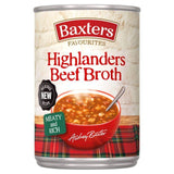 Baxters Favourites Highlanders Beef Broth Soup   400g - McGrocer