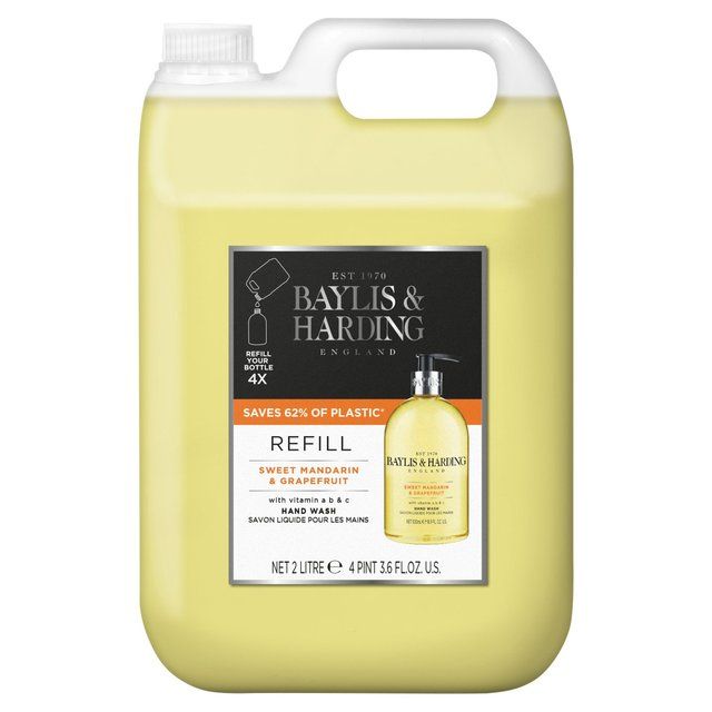 Baylis & Harding Sweet Mandarin & Grapefruit Hand Wash Refill   2L - McGrocer