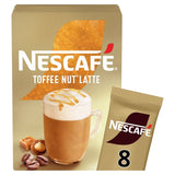 Nescafe Toffee Nut Latte Instant Coffee 8 Sachets   8 per pack - McGrocer