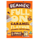 Beanies Caramel Flavoured Fully Compostable Coffee Pods   10 per pack - McGrocer