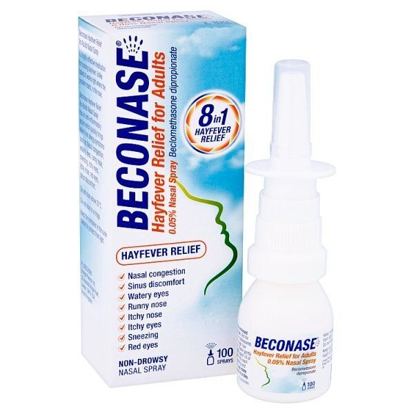 Beconase Allergy & Hayfever Relief Nasal Spray - 100 sprays - McGrocer